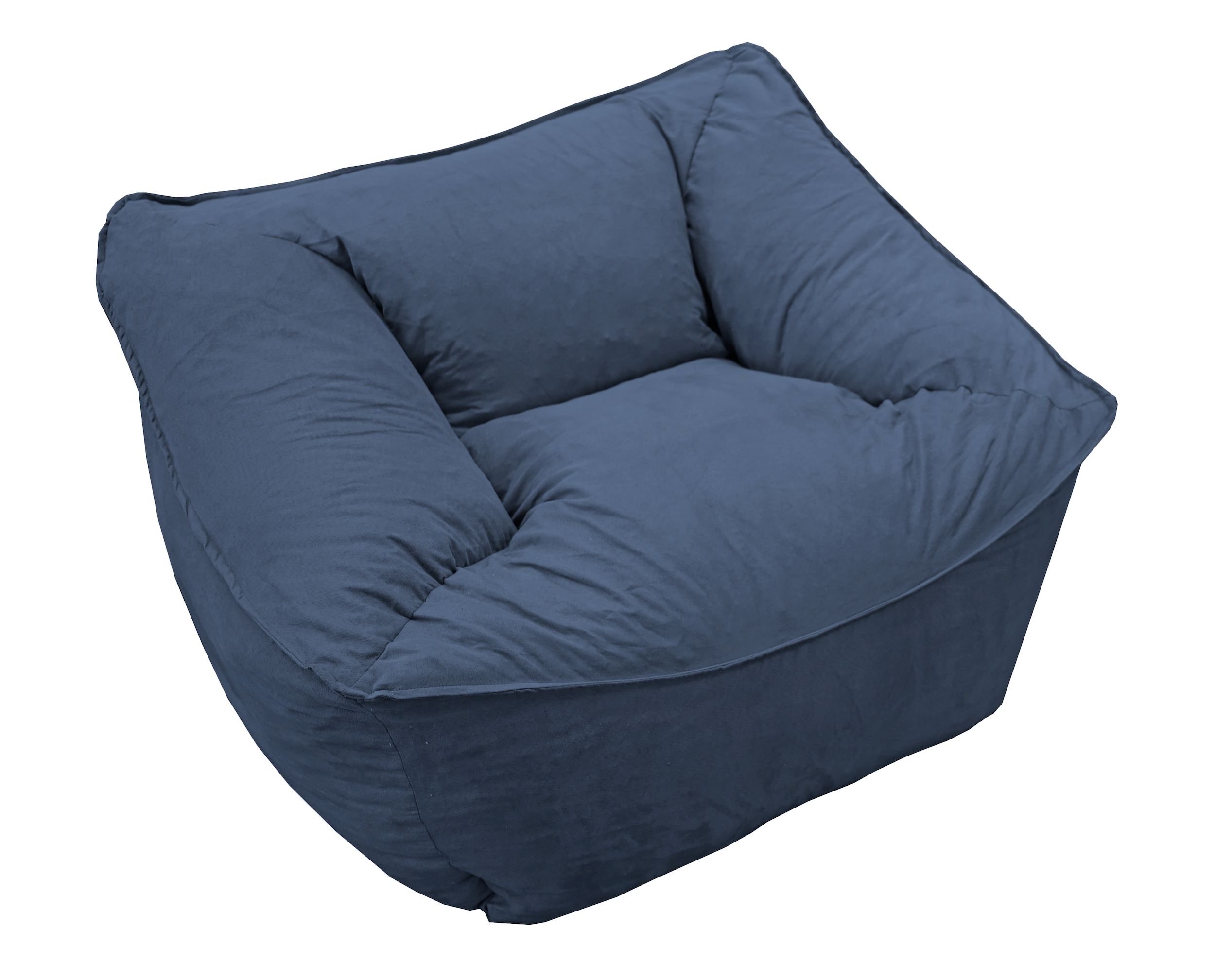 Sillon Puff El Bazar Store Azul Marino, Sillon Ocasional