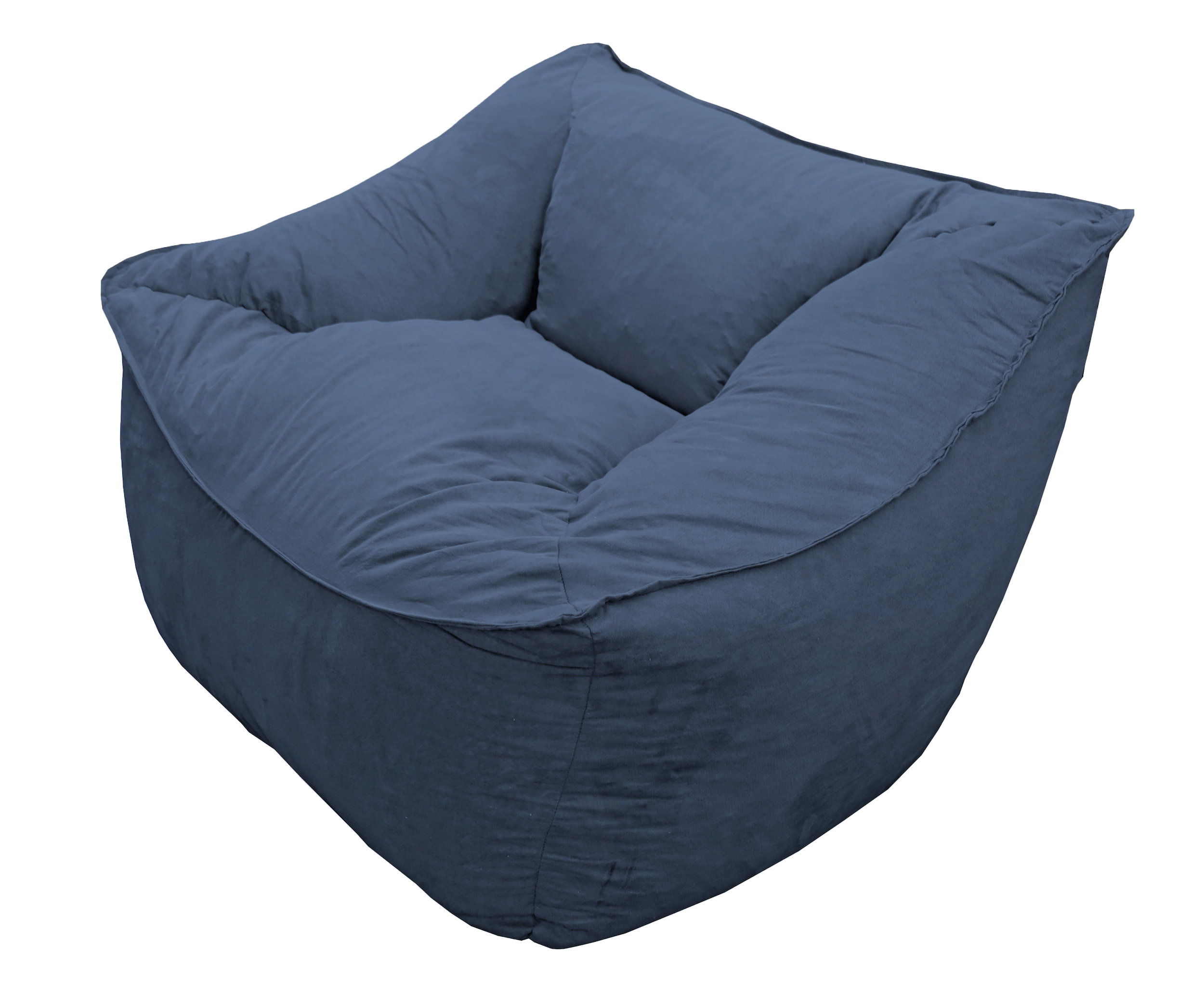 Sillon Puff El Bazar Store Azul Marino, Sillon Ocasional