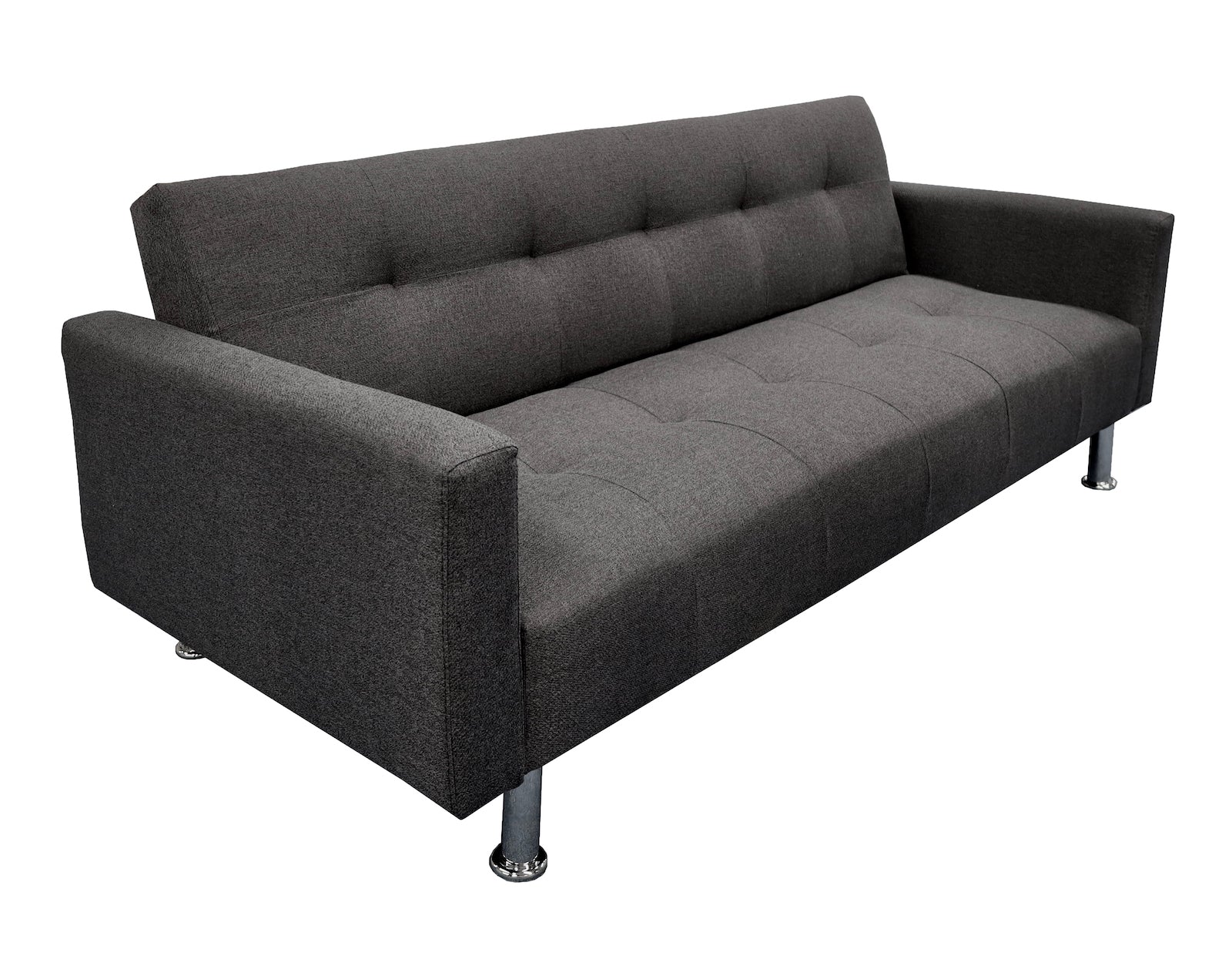 Sofa Cama Paris Lino Oxford, Brazos plegables, El Bazar Store, Futon 3 posiciones