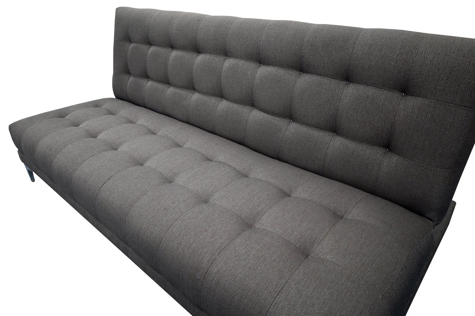 Sofa cama Verso Gris Oxford - Matrimonial Futon 3 posiciones, El Bazar Store