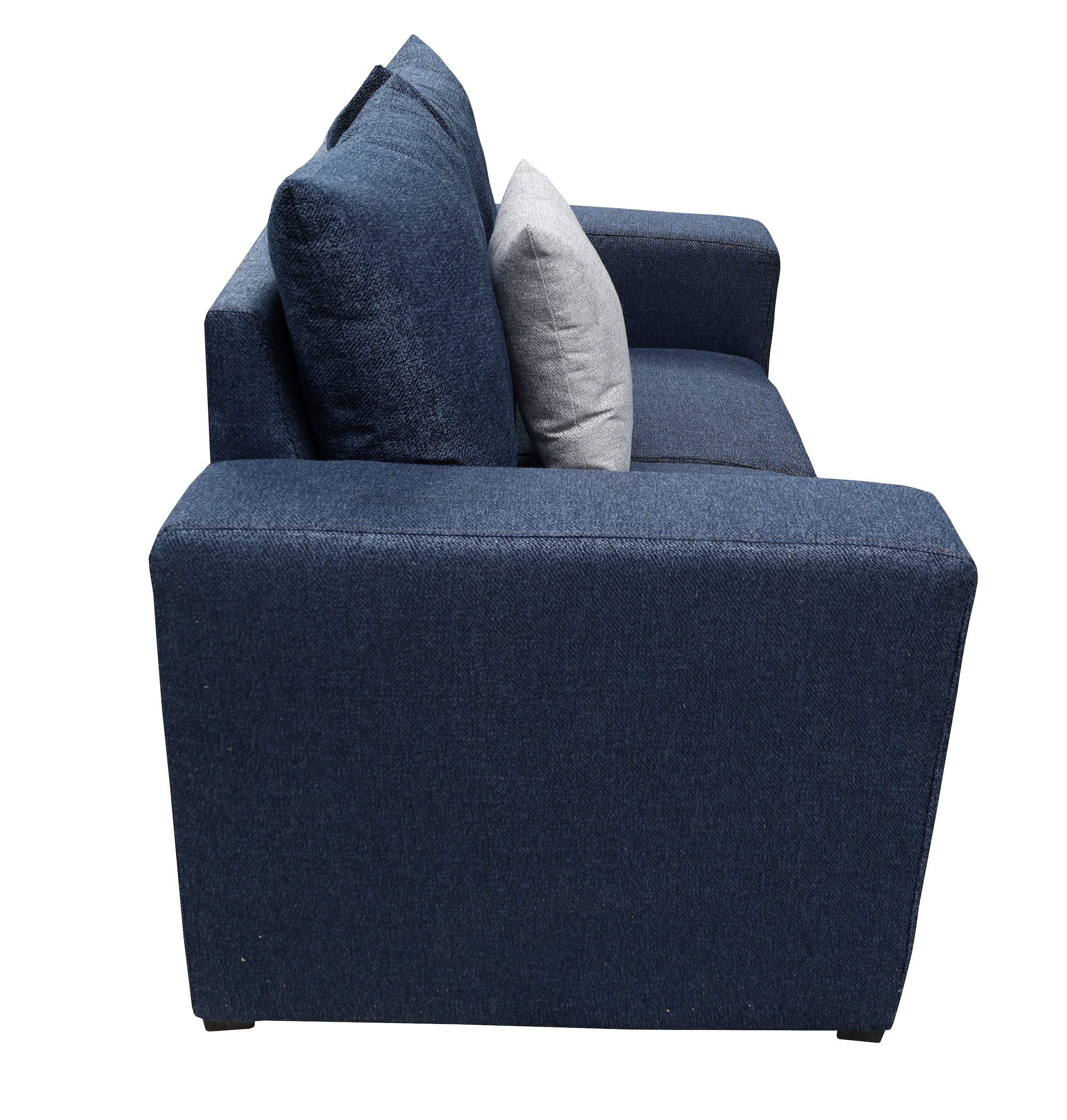 Love seat El Bazar Store Miami Lino azul marino 2 plazas, Modular, Moderno, Sala