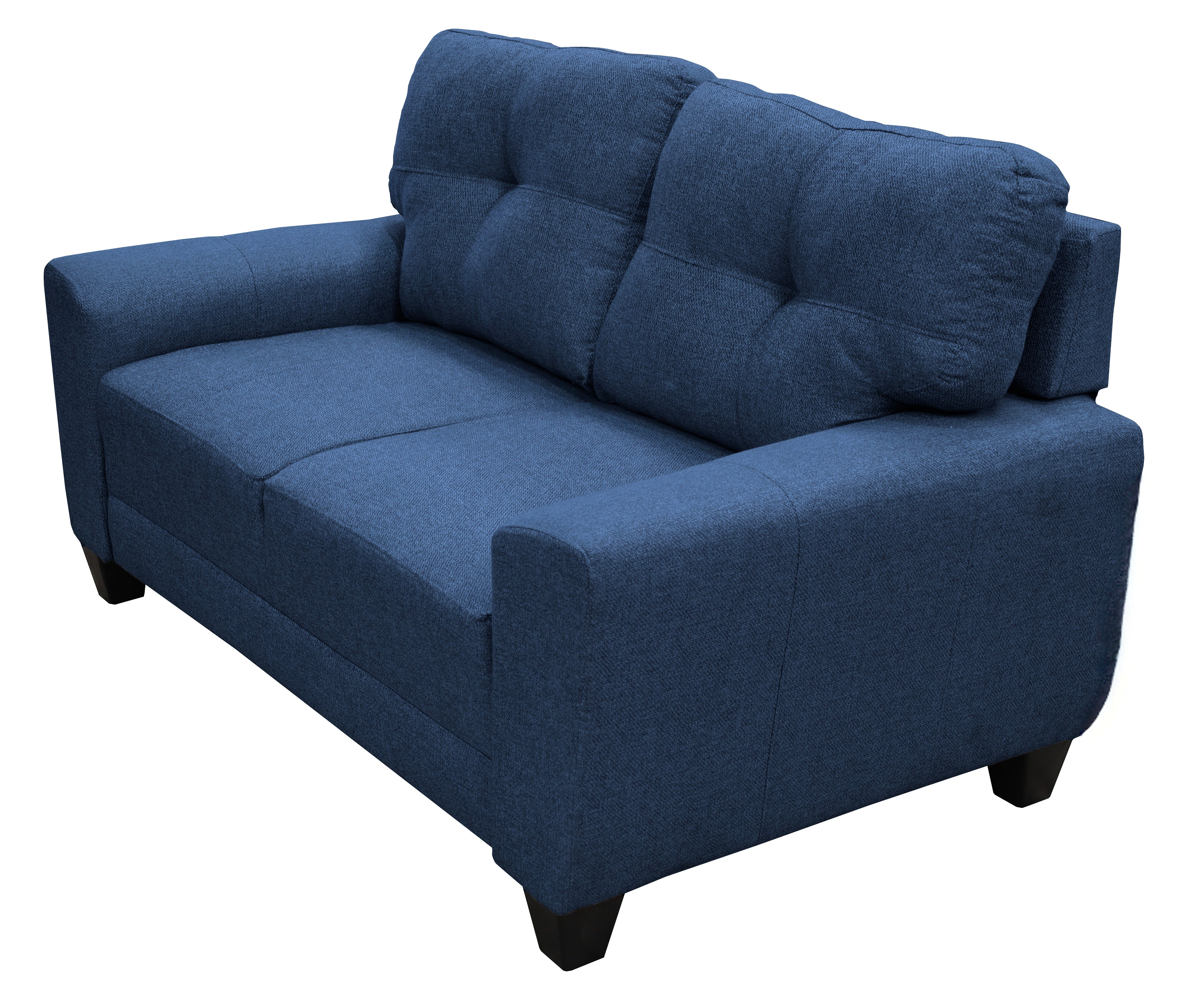 Sala Modular 3-2-1 El Bazar Store Sidney Azul marino, Sofa, Love seat y sillon