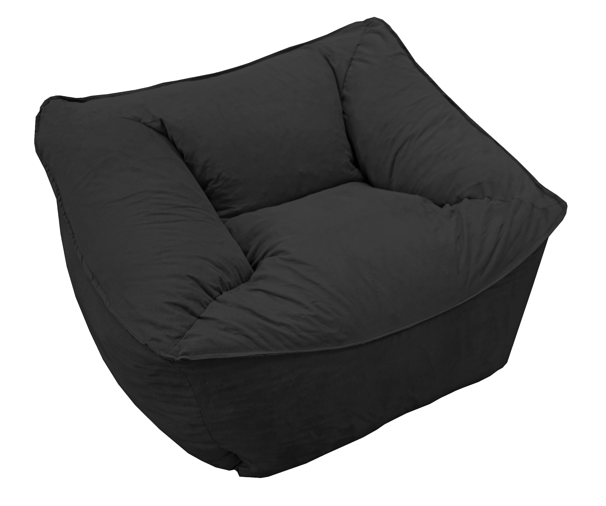 Sillon Puff El Bazar Store Negro, Sillon Ocasional