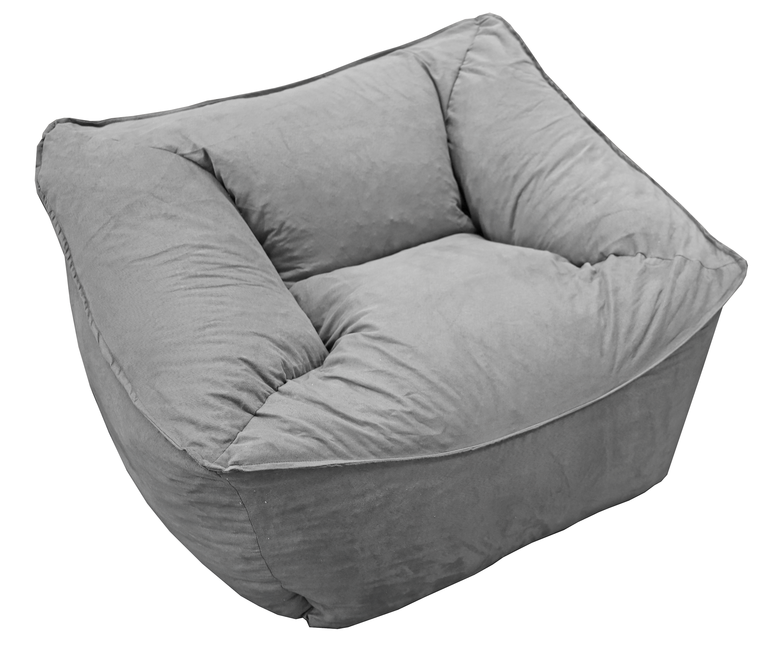 Sillon Puff El Bazar Store Plata, Sillon Ocasional