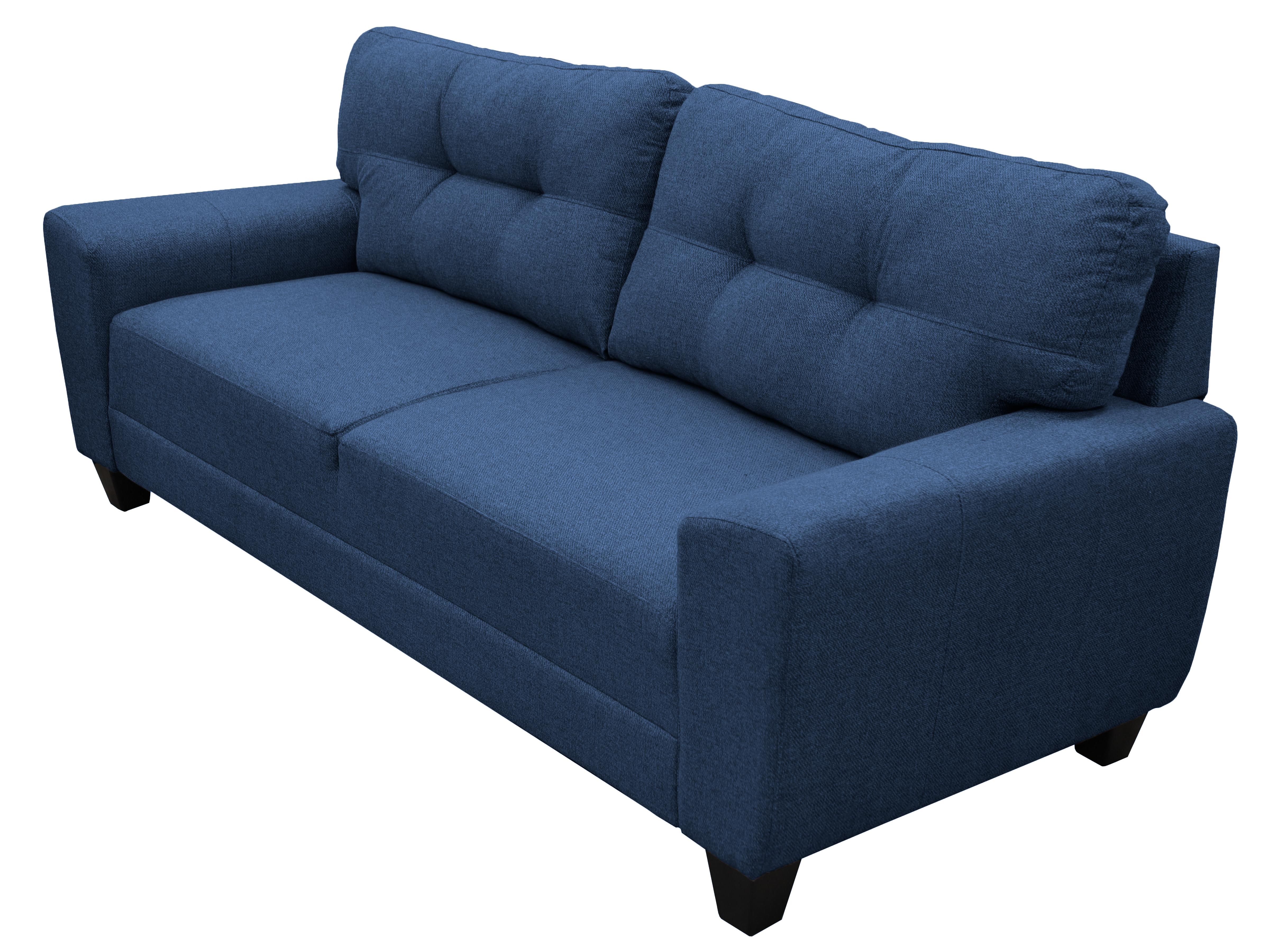 Sala Modular 3-2-1 El Bazar Store Sidney Azul marino, Sofa, Love seat y sillon