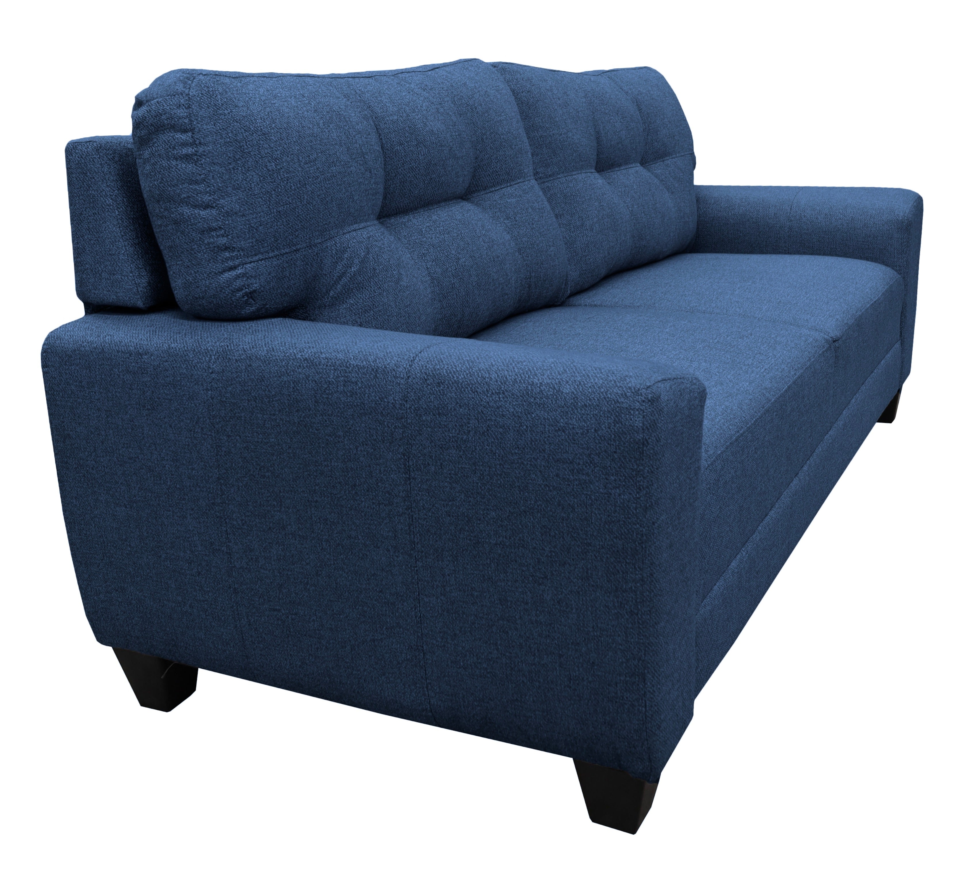 Sala Modular 3-2-1 El Bazar Store Sidney Azul marino, Sofa, Love seat y sillon