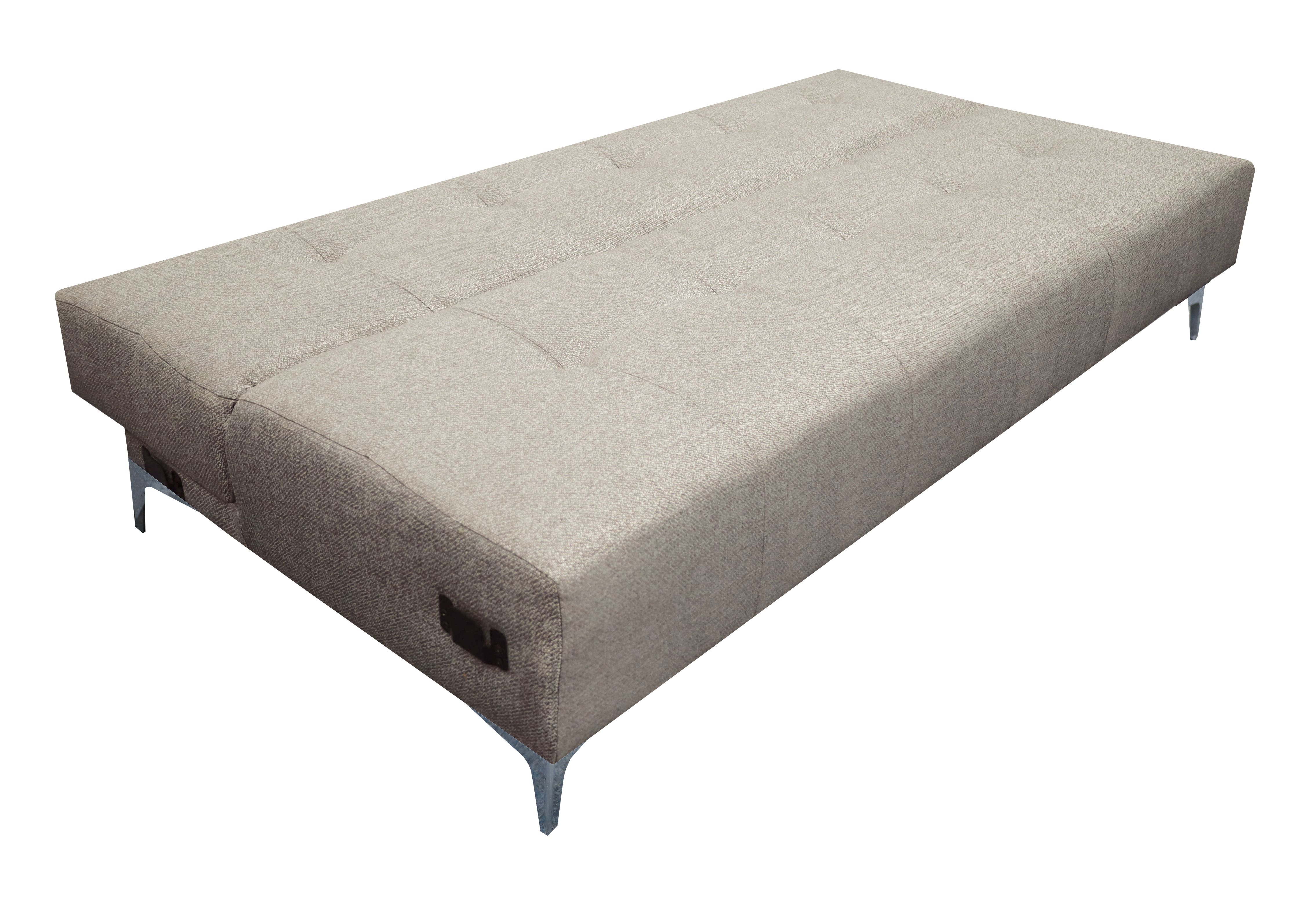 Sofá Cama Reclinable Vegas Lino Beige Futon 3 Posiciones, El Bazar Store