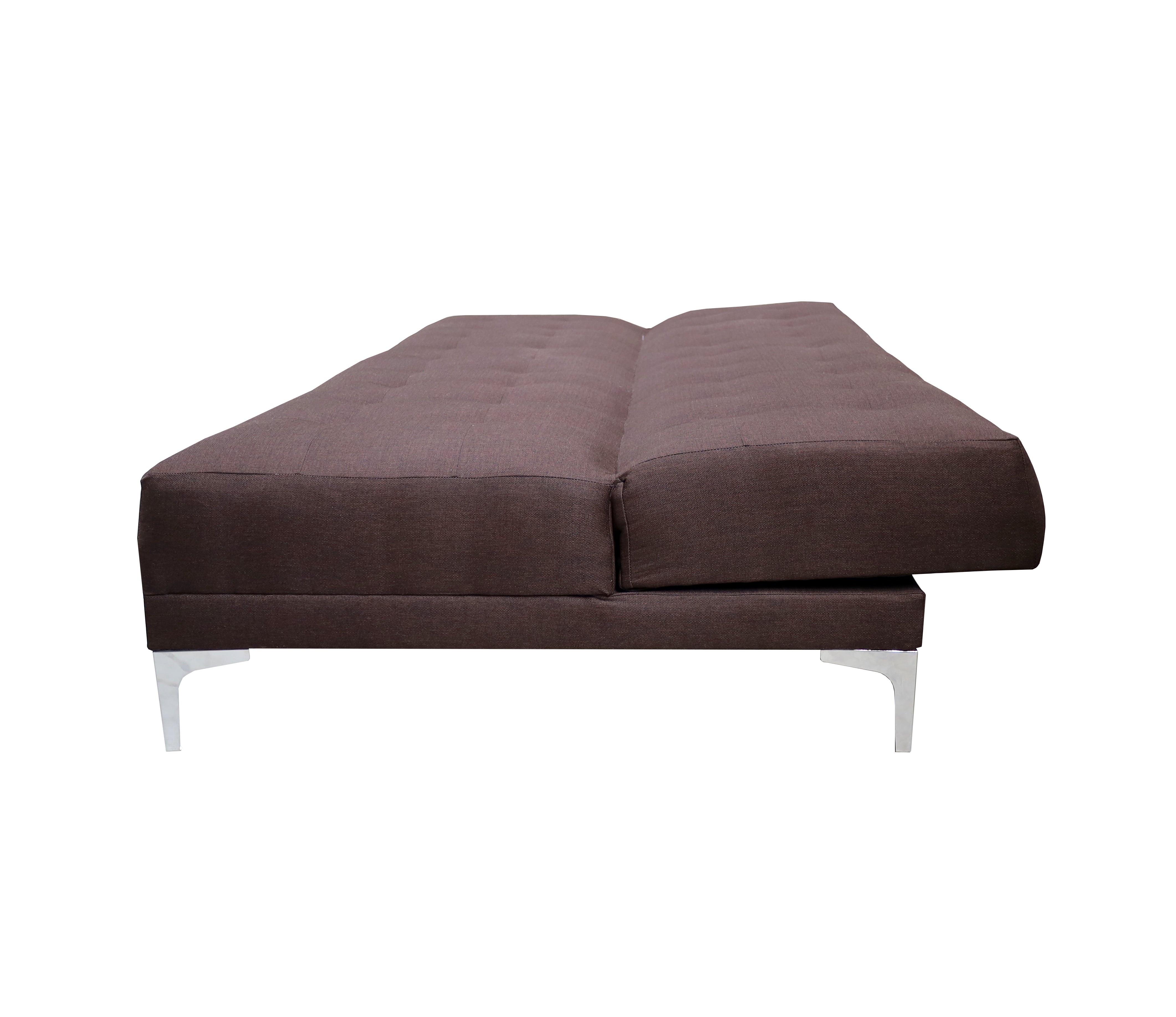 Sofa cama Verso Chocolate - Matrimonial Futon 3 posiciones, El Bazar Store